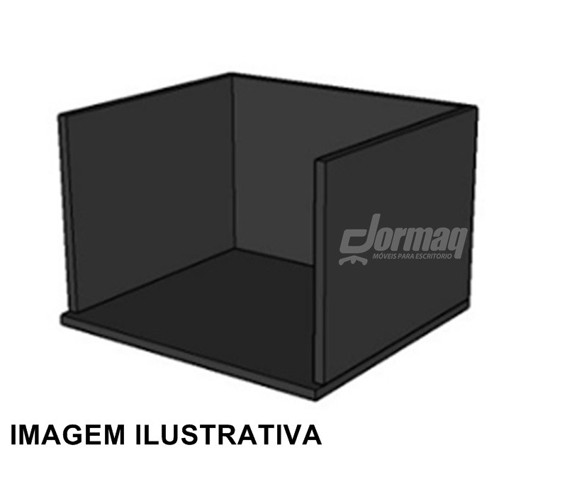 NICHO PARA ARQUIVO PRETO M15 467X320X420 337010815004