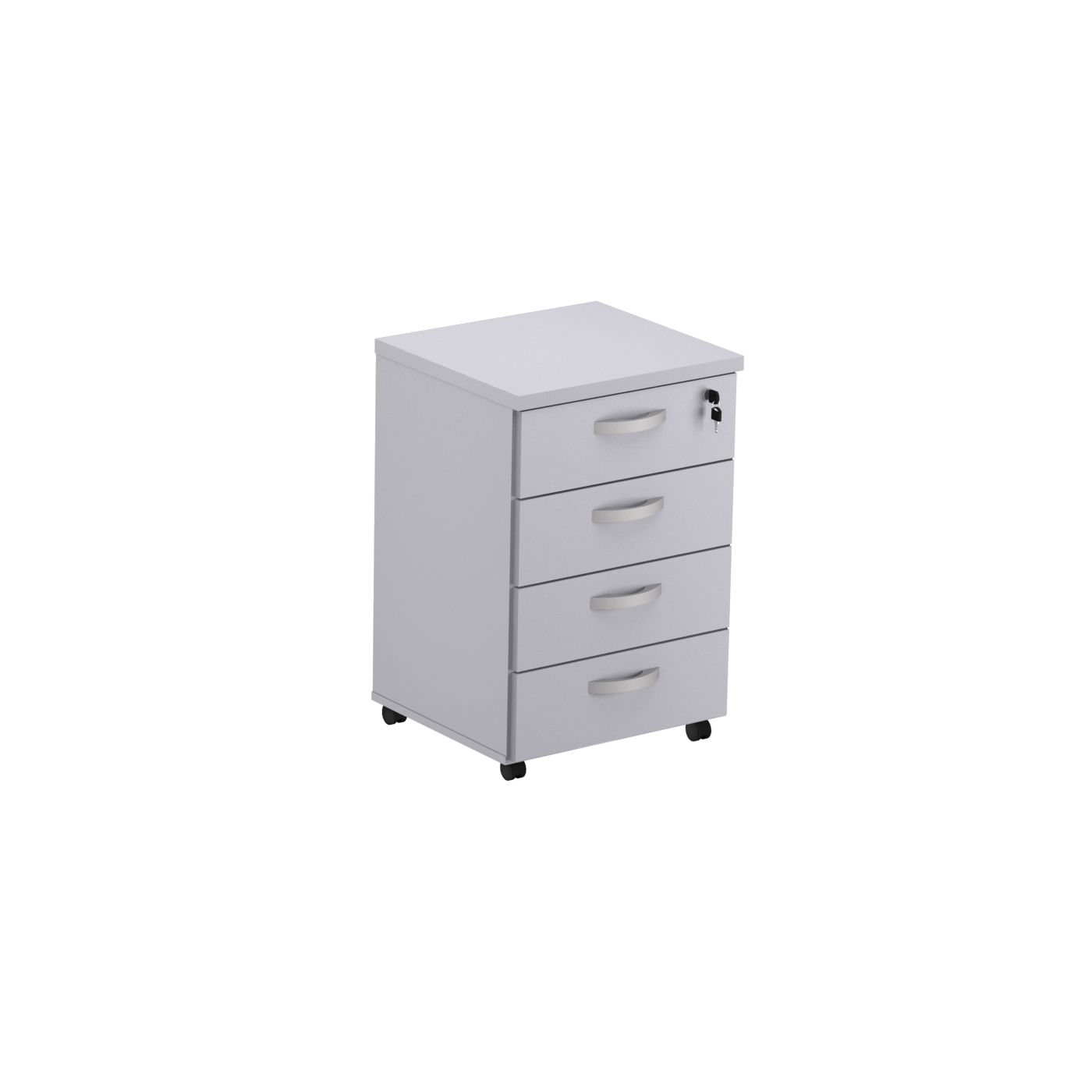 GAVETEIRO VOLANTE 4 GAVETAS M25 467X700X420 335020225