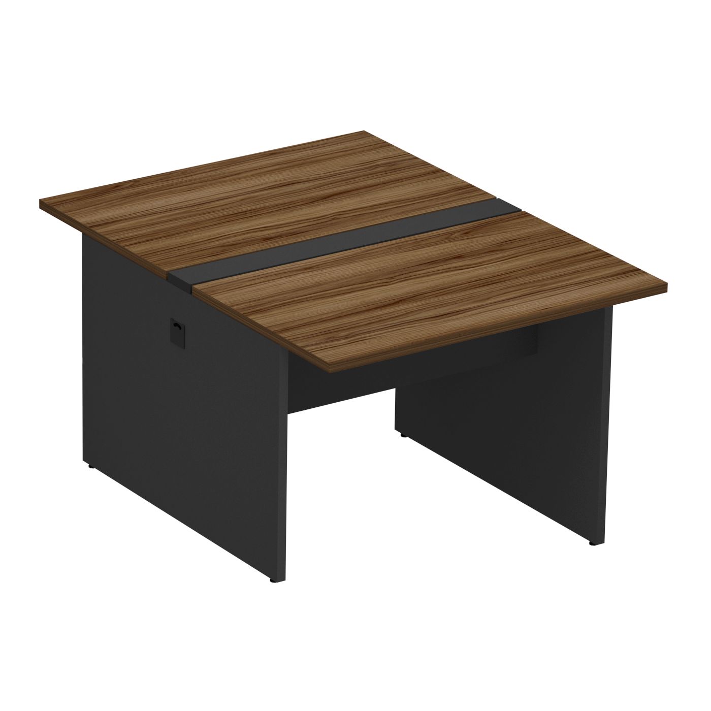 MESA COMPONÍVEL CENTRAL NOGAL/PRETO M25 1000X755X1320 331090025008