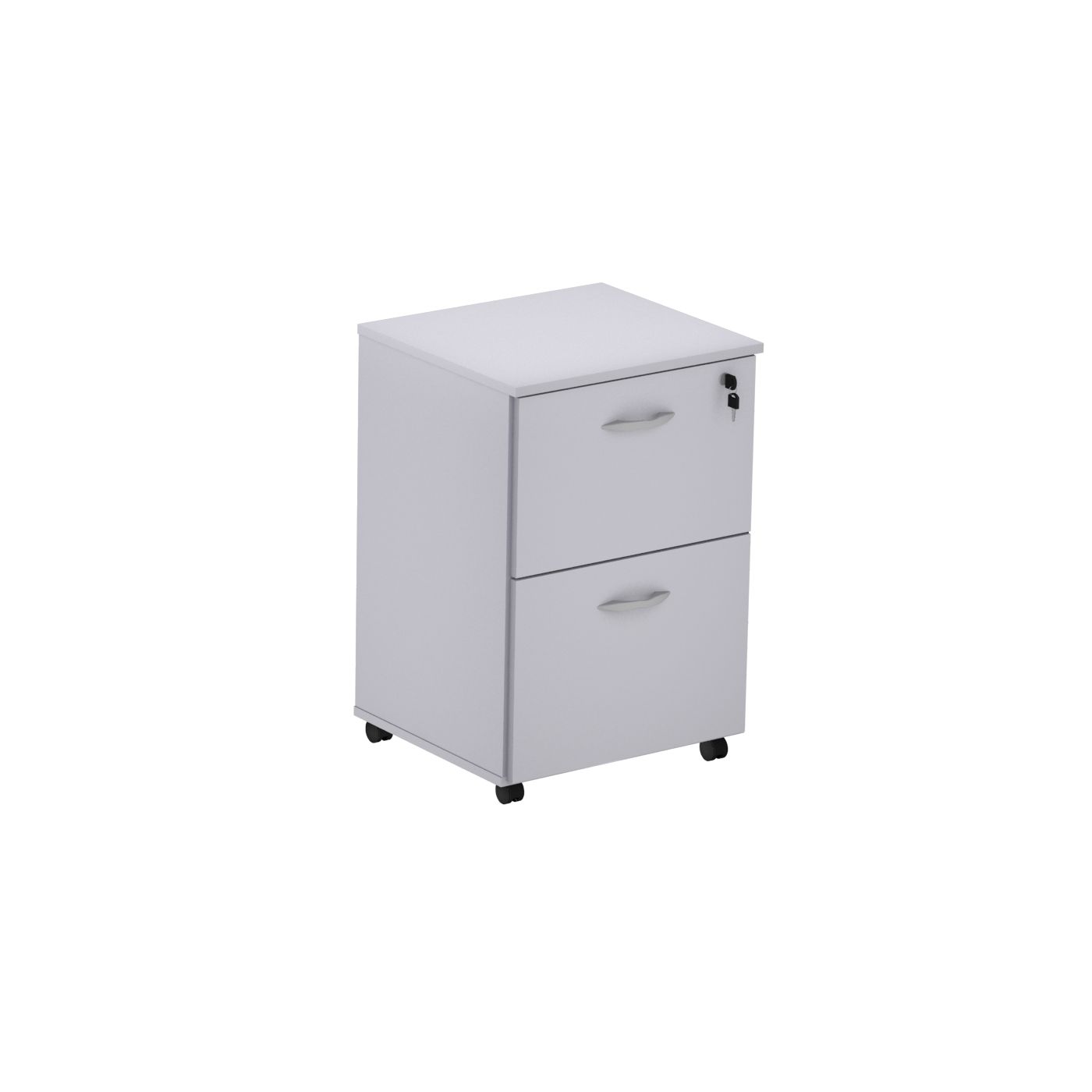 GAVETEIRO VOLANTE CINZA 2 PASTAS SUPENSAS M15 467X688X420 335020015001